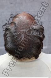 Head Hair Man White Casual Overweight Bald Street photo references